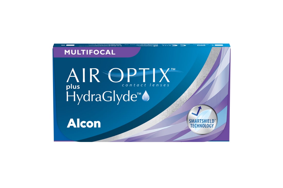 AIR OPTIX PLUS HYDRAGLYDE MULTIFOCAL (3 линзы)
