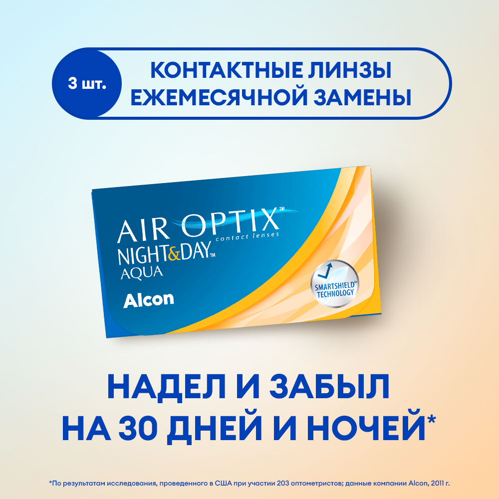 Air Optix Night & Day (3 линзы)