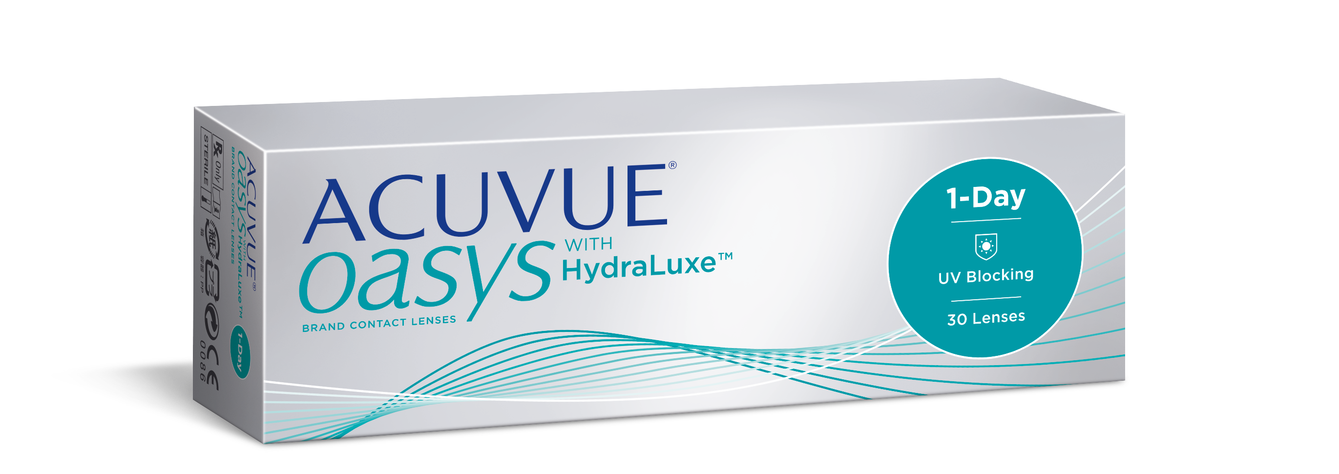 ACUVUE OASYS 1-DAY with HydraLuxe (30 линз)