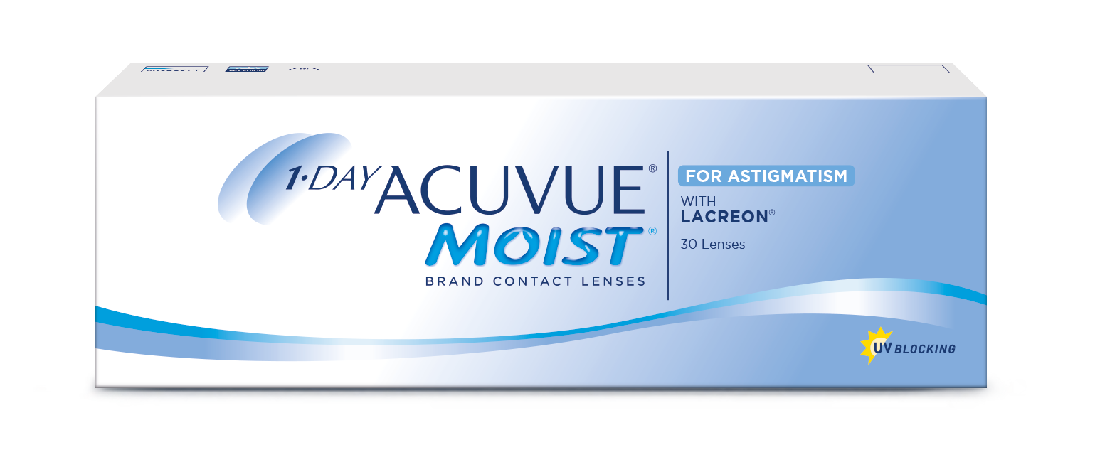 1-DAY MOIST for astigmatism (30 линз)