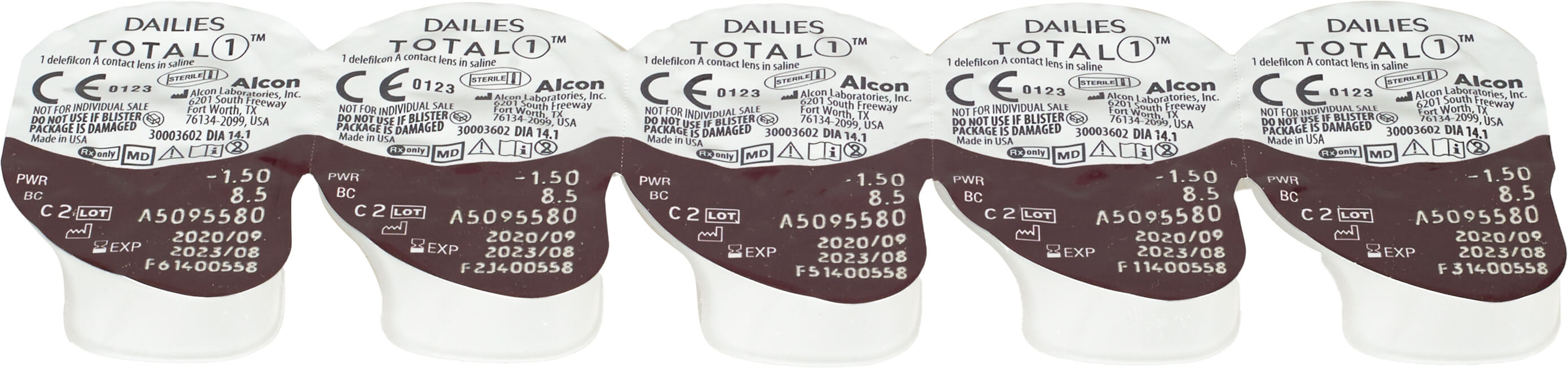 Dailies Total 1 (30 линз٭из pk90)