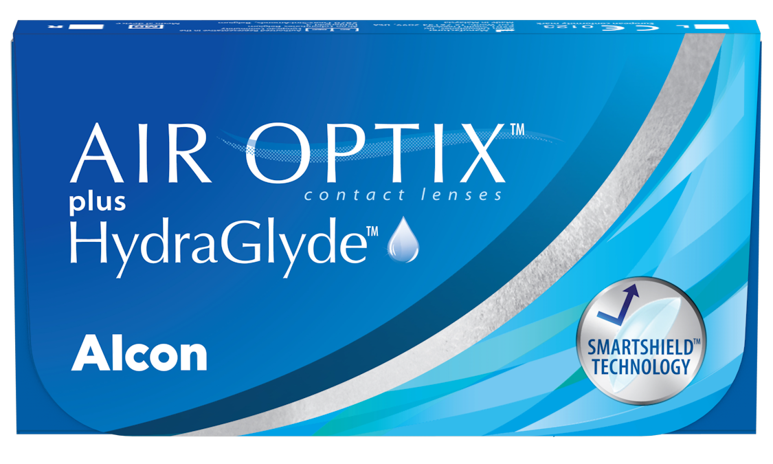 Air Optix plus HydraGlyde (3 линзы)