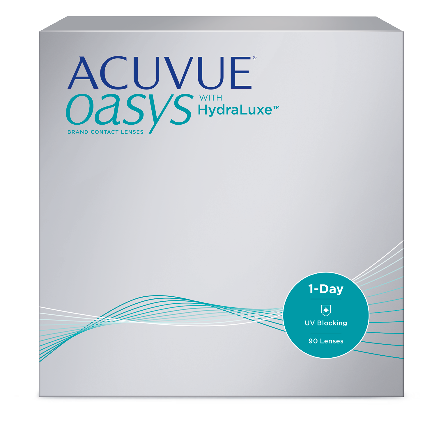 ACUVUE OASYS 1-DAY with HydraLuxe (90 линз)