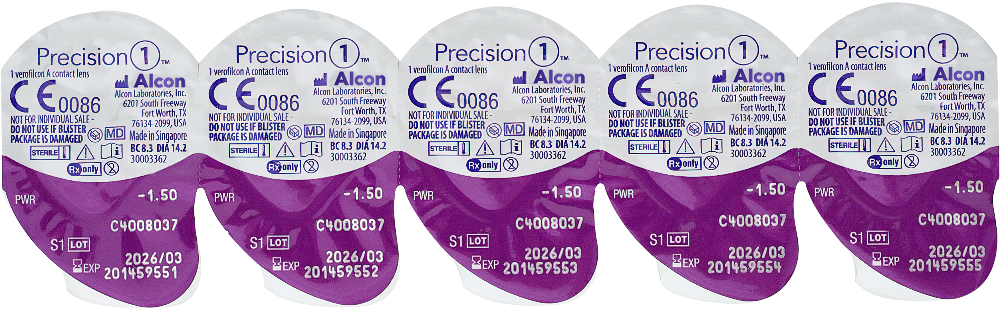 PRECISION 1 (30 линз)