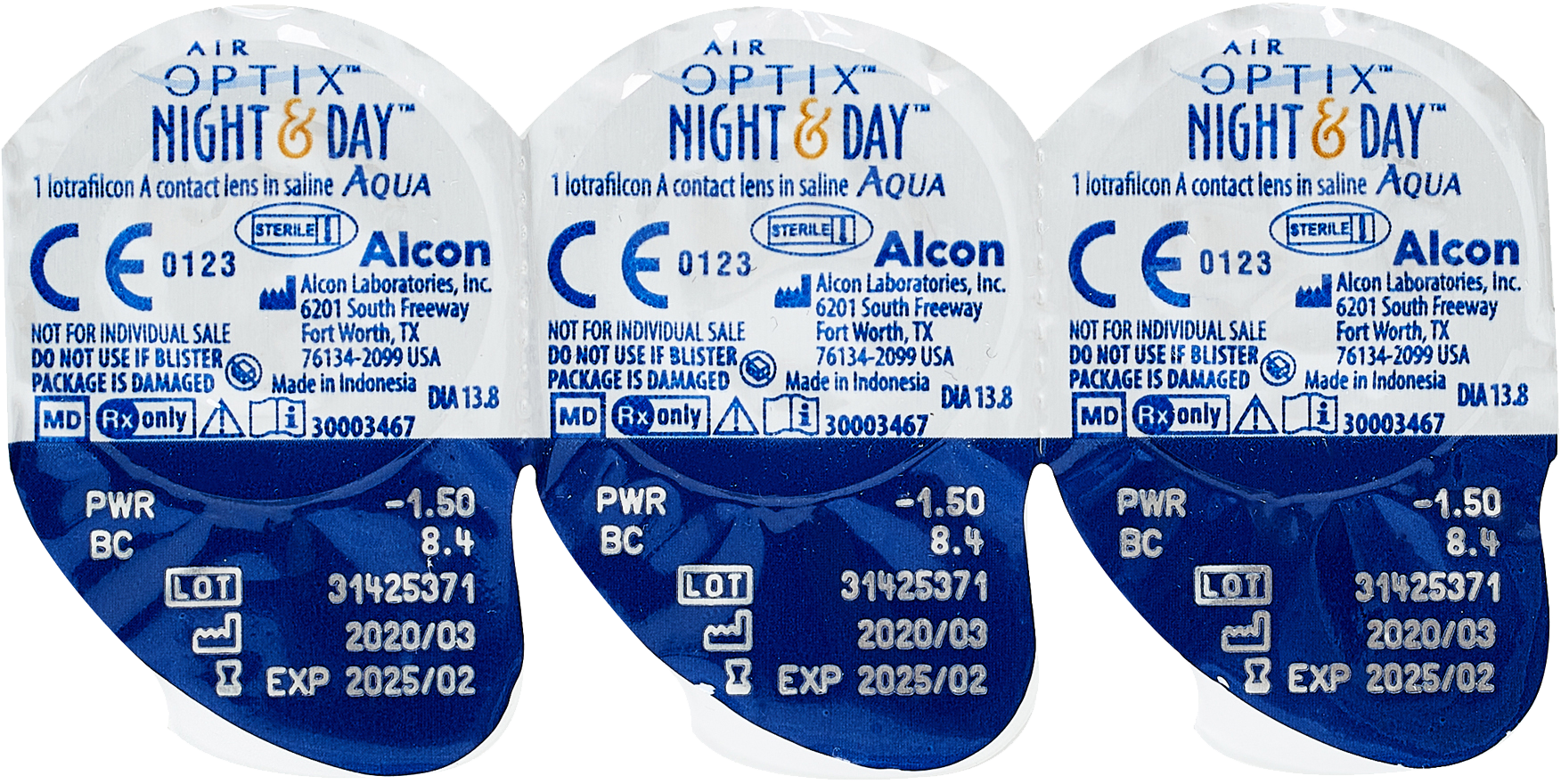 Air Optix Night & Day (3 линзы)