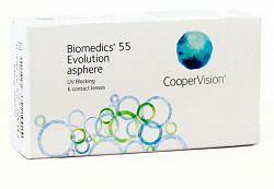 Biomedics 55 Evolution (биомедикс 55 эволюшен) 6 линз