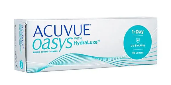 ☆ACUVUE OASYS 1-DAY with HydraLuxe☆(30 линз)