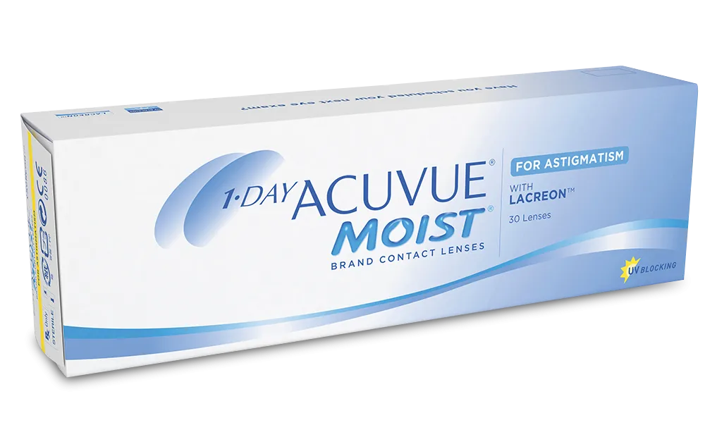 1 Day acuvue moist for astigmatism