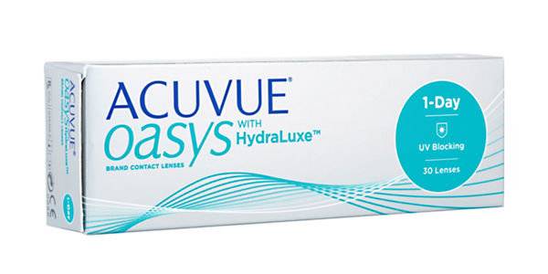 1953 ACUVUE OASYS 1-DAY with HydraLuxe (30 линз)